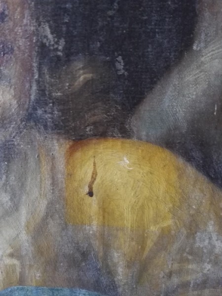 Nettoyage tableau Christian Daudon