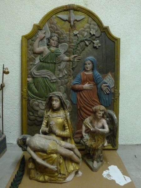 Restauration de statue Christian Daudon