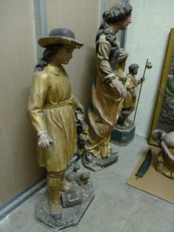 Restauration de statue Christian Daudon