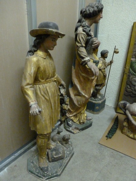 Restauration de statue Christian Daudon