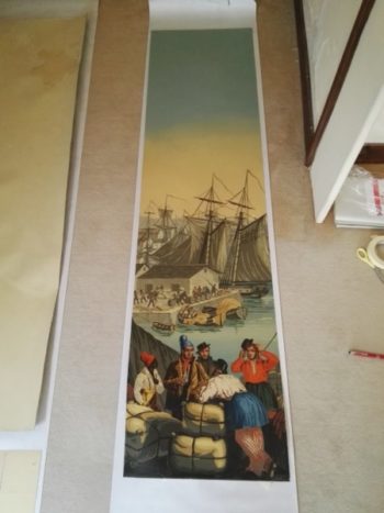 Décors, faux bois, moulages